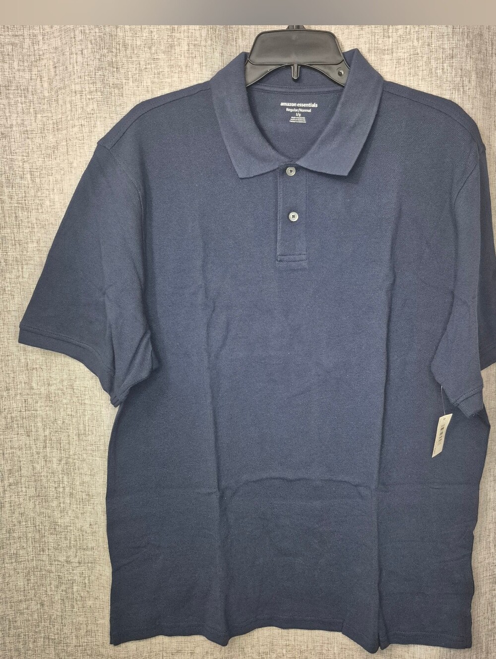 Amazon Essentials Men’s Navy Blue Polo Shirt